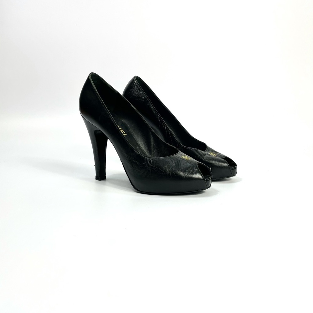 ❤️‍🔥Chanel peep toe pump - 38.